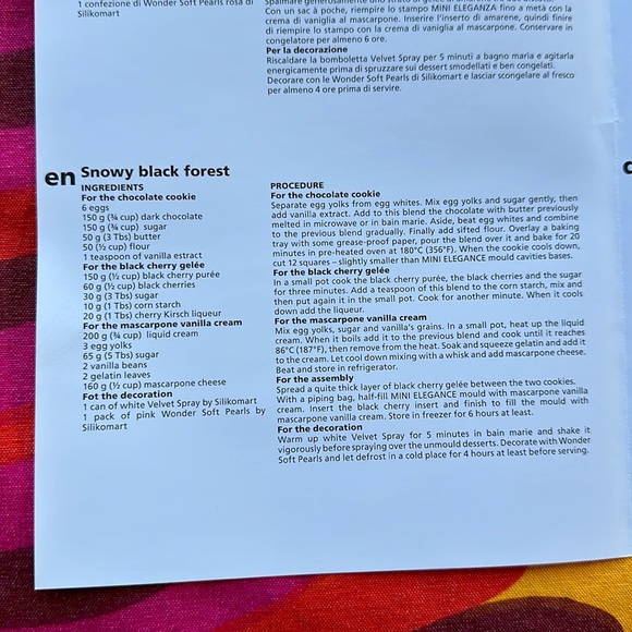 NWT Silikomart “Mini Eleganza” 3D Silicone Mould Made in Italy - Picture 9 of 10